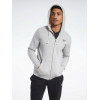 Reebok Толстовка  Te Flc Fz Hoodie FU3242 XS Mgreyh (4062061912865) - зображення 1