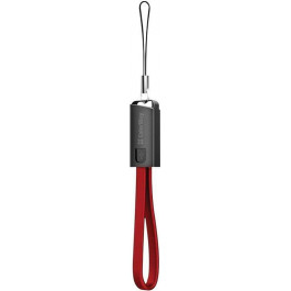   ColorWay USB to Apple Lightning Keychain Red 0.22m (CW-CBUL021-RD)