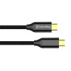 ColorWay USB Type-C to USB 3.2 Gen2 Type-C 100W 1m Black (CW-CBPDCC062-BK) - зображення 1