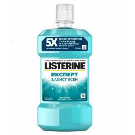 Listerine Expert 500 ml Ополаскиватель для полости рта Защита десен (3574661070360)