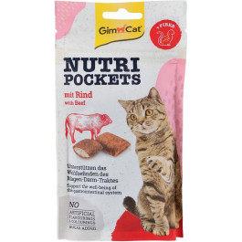   GimCat Nutri Pockets Beef & Malt 60 г (G-419305/400747)