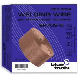   Bluetools ER70S-6 СВ08Г2С 220-8004 0,8 мм 5 кг