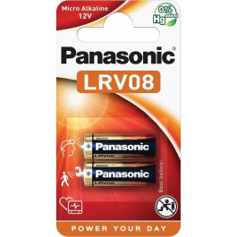   Panasonic A23(LRV08) bat(12В) Alkaline 2шт (LRV08L/2BE)