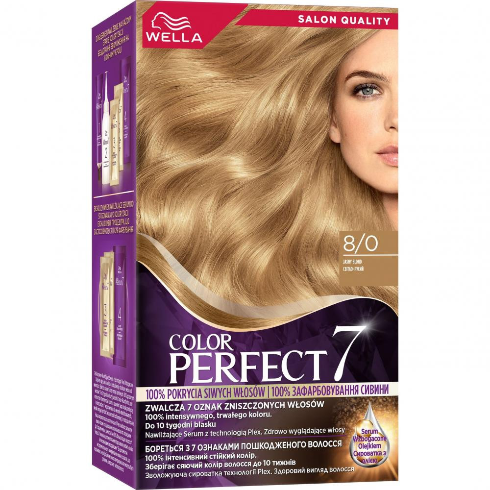 Wella Фарба для волосся  Color Perfect 8/0 Світло-русявий (4064666598376) - зображення 1