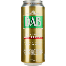 DAB-beer Упаковка пива  светлое нефильтрованное 4.8% 0.5 л x 24 шт (4053400200880)