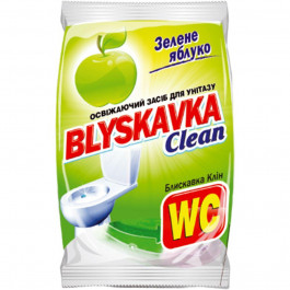   Blyskavka Освіжаючий засіб для унітазу  Clean Зелене яблуко (4820055140805)