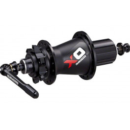   SRAM Втулка  AM HUB X0 R DISC QR/12 32H BLK/RD