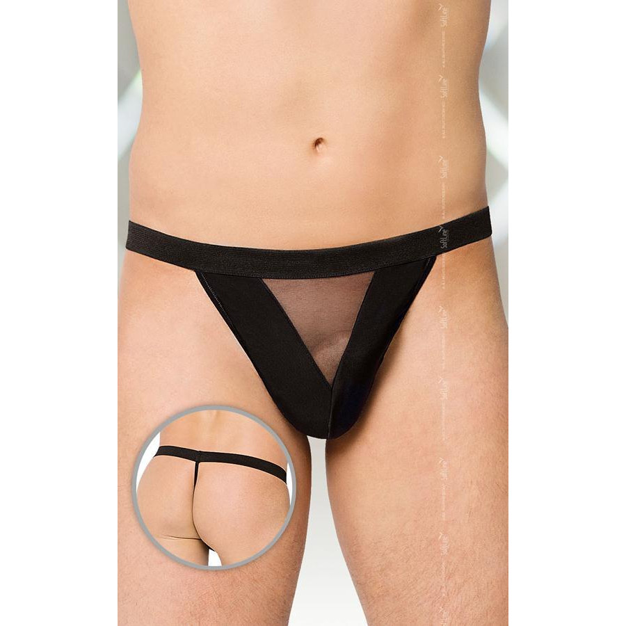 SoftLine Thong 4426 Черные S/L (5591442610) - зображення 1