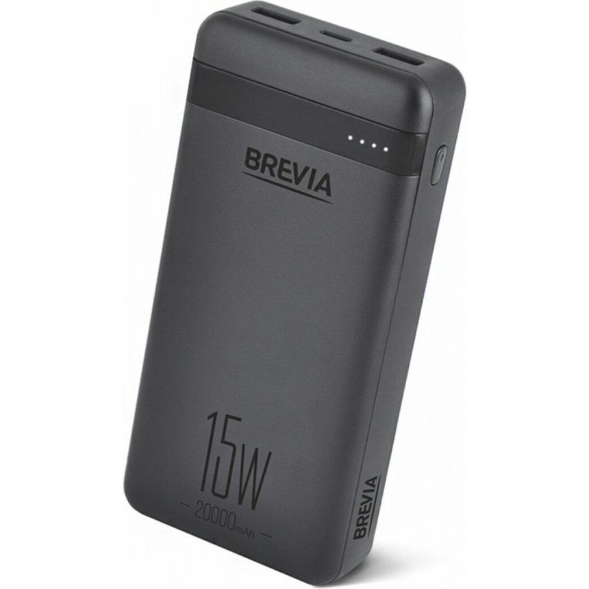 Brevia 20000mAh Black (45215) - зображення 1