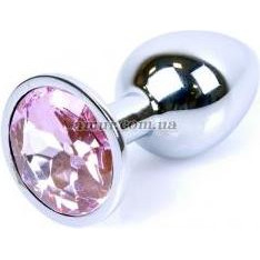   BOSS Анальна пробка - Jewellery Silver Plug Rose (62530064-00015)