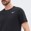 Nike Чорна чоловіча футболка  M Nk Dry Tee Dfc Crew Solid AR6029-010 - зображення 4