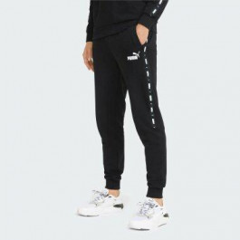   PUMA Спортивні штани  ESS+ Tape Sweatpants 84738801 L Black (4064535840506)