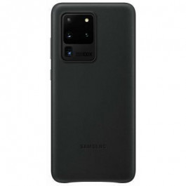   Samsung G988 Galaxy S20 Ultra Leather Cover Black (EF-VG988LBEG)