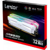 Lexar 32 GB (2x16GB) DDR5 6400 MHz Ares Gaming White RGB (LD5EU016G-R6400GDWA) - зображення 5