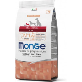   Monge Mini Adult Salmon & Rice 15 кг (8009470006071)