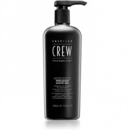   American Crew Shave & Beard Precision Shave Gel гель для гоління для чутливої шкіри 450 мл