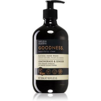 Baylis & Harding Goodness Lemongrass & Ginger натуральне рідке мило для рук 500 мл - зображення 1