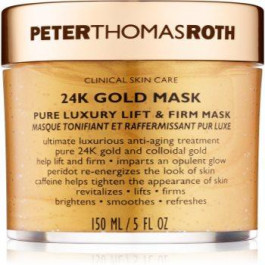   Peter Thomas Roth 24K Gold розкішна зміцнююча маска для обличчя з ліфтинговим ефектом 150 мл