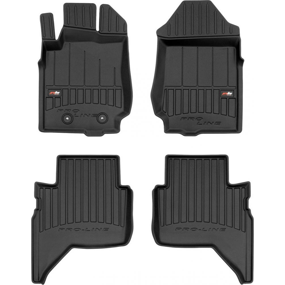 Frogum Коврики в салон для Ford Ranger '11-, резиновые, Proline 3D (Frogum) - зображення 1