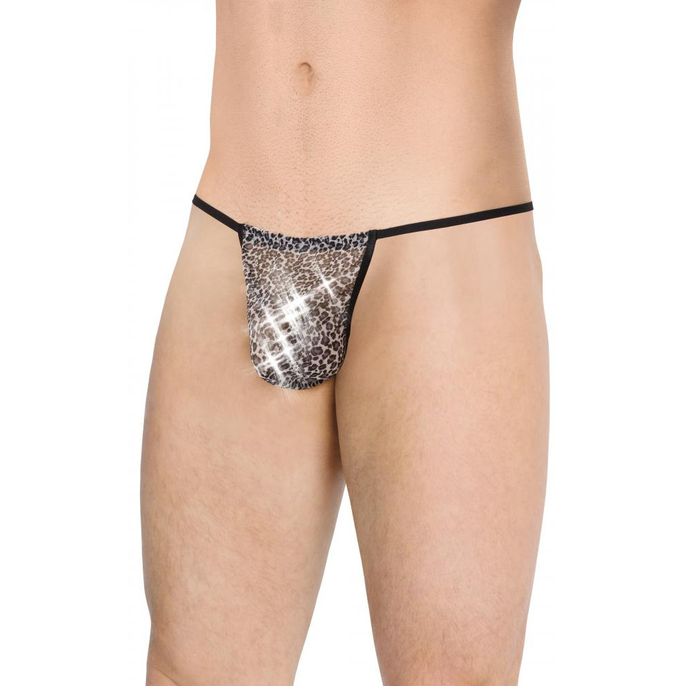 SoftLine Труси-стрінги чоловічі Mens Thongs 4531, леопардові (5906340736812) - зображення 1