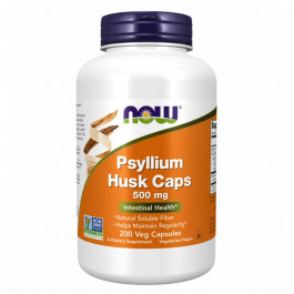   Now Foods Psyllium Husk 500 mg 200 caps (Подорожник)