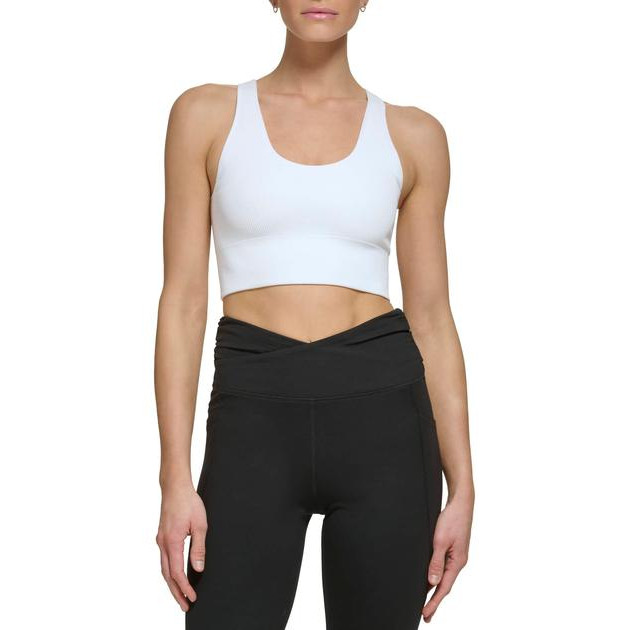 DKNY Спортивний топ жіночий  NY (DKNY) 409062429 XS Білий (1159812149) - зображення 1