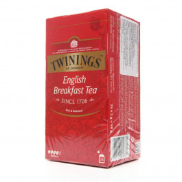   Twinings Чай чорний English Breakfast 25*2г (0070177010775)