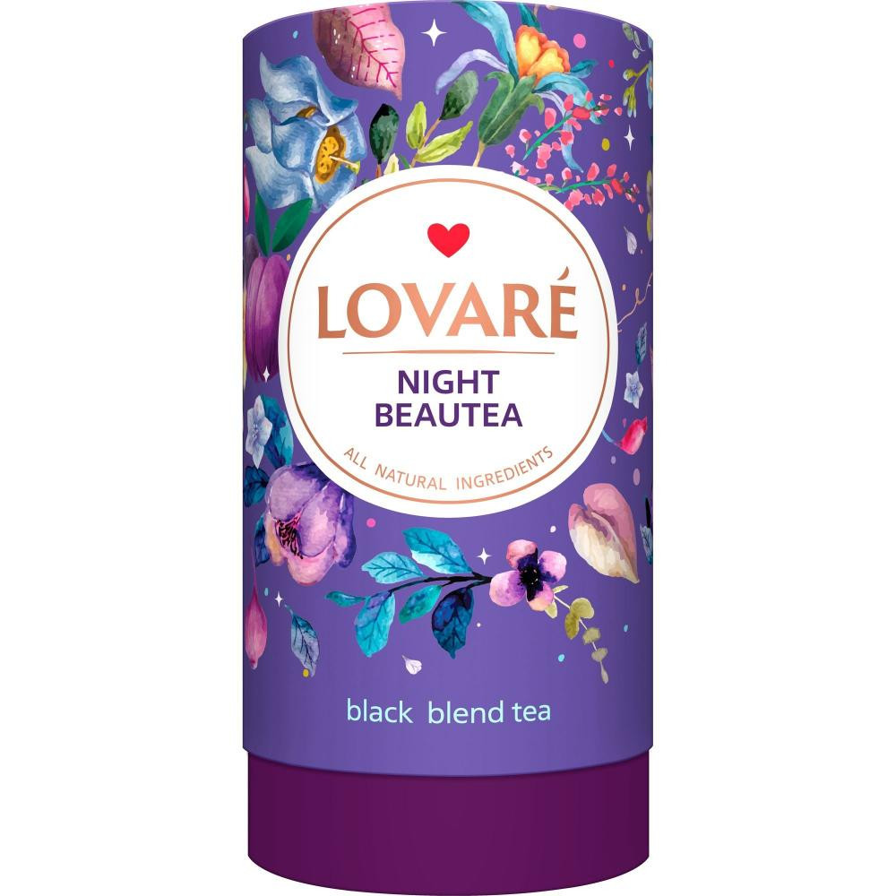 Lovare Чай чорний  Night Beautea 80 г (4823115404312) - зображення 1