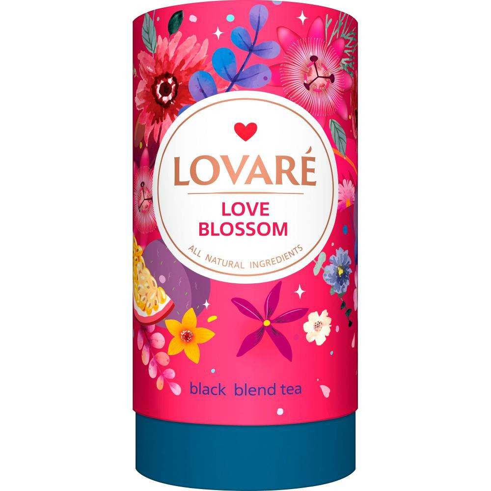 Lovare Чай чорний  Love Blossom 80 г (4823115404329) - зображення 1