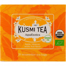   Kusmi Tea Чай трав'яний  AquaExotica органічний 40 г (20 шт. х 2 г) (3585810078991)