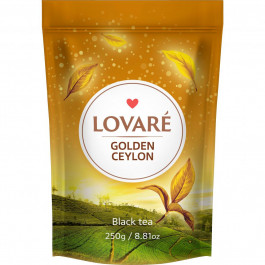   Lovare Чай чорний  Golden Ceylon розсипний 250 г (4823115403179)