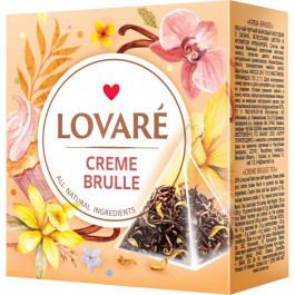   Lovare Чай чорний  Creme Brulee 30 г (15 шт. х 2 г) (4820198874575)