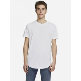   Jack & Jones Футболка бавовняна довга чоловіча  XAZ266900IAWM M Біла (DD8000008486051)