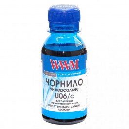   WWM Чернила для Canon/HP/Lexmark 100г Cyan Водорастворимые (U06/C-2)