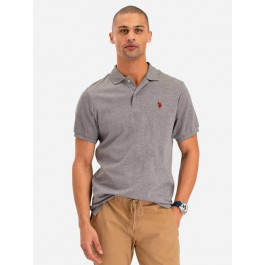   U.S. Polo Assn Поло чоловіче  113045-9800A(HEATHER GRAY) XL Сіре