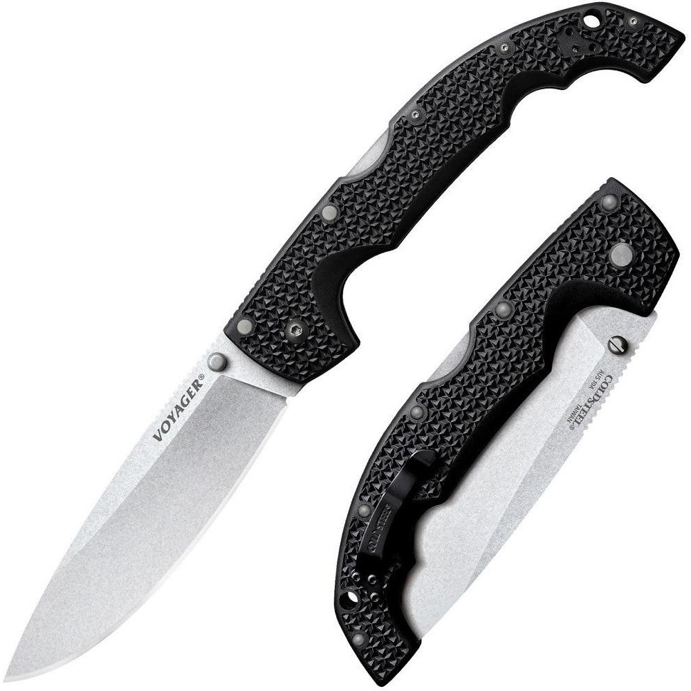 Cold Steel Cold Steel Voyager XL Drop Point Black (CS-29AXBZ) - зображення 1