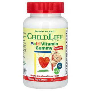 ChildLife Multi Vitamin Gummy Natural Strawberry Lemon 90 жувальних цукерок - зображення 1