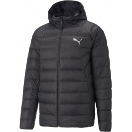   PUMA Чорний чоловічий пуховик  PackLITE Hooded Down Jacket 849355/01