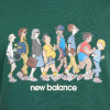 New Balance Зелена чоловіча футболка  Tee Archive Walk nblMT43553NWG L зелений - зображення 5