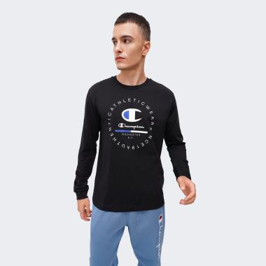 Champion Чорна чоловіча футболка  long sleeve crewneck t-shirt cha220250-NBK XXL чорний - зображення 1