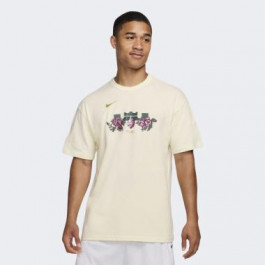   Nike Молочна чоловіча футболка  LBJ M NK TEE M90 OC FA24 FZ8073-113 XXL молочний