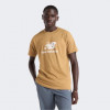 New Balance Бежева чоловіча футболка  Tee Essentials Logo nblMT41502GIN M бежевий - зображення 1