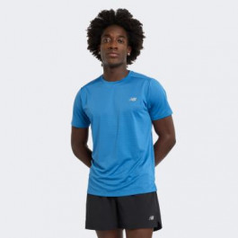   New Balance Блакитна чоловіча футболка  Tee Sport Essentials nblMT41222BEU XL блакитний