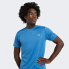 New Balance Блакитна чоловіча футболка  Tee Sport Essentials nblMT41222BEU XL блакитний - зображення 4