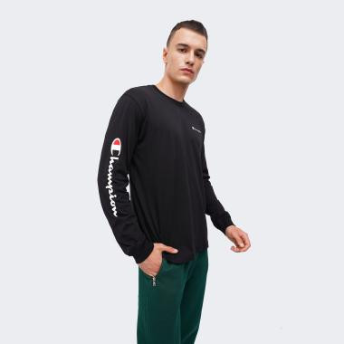 Champion Чорна чоловіча футболка  crewneck long sleeve t-shirt cha220266-NBK XL чорний - зображення 1