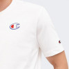 Champion Біла чоловіча футболка  crewneck t-shirt cha220323-WHT S білий - зображення 4