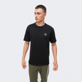   Converse Чорна чоловіча футболка  MINI CHUCK PATCH TEE con10026565-001 XL чорний