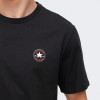 Converse Чорна чоловіча футболка  MINI CHUCK PATCH TEE con10026565-001 L чорний - зображення 4