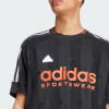 Adidas Чорна чоловіча футболка  M TIRO JQD JSY IW3586 XL чорний - зображення 5