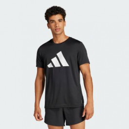   Adidas Чорна чоловіча футболка  RUN IT TEE IL7235 XXL чорний